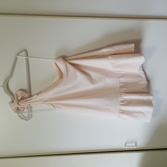 NWT Free People Pink One Shoulder Tie Tunic Top - Size Small - Picture 1 of 11